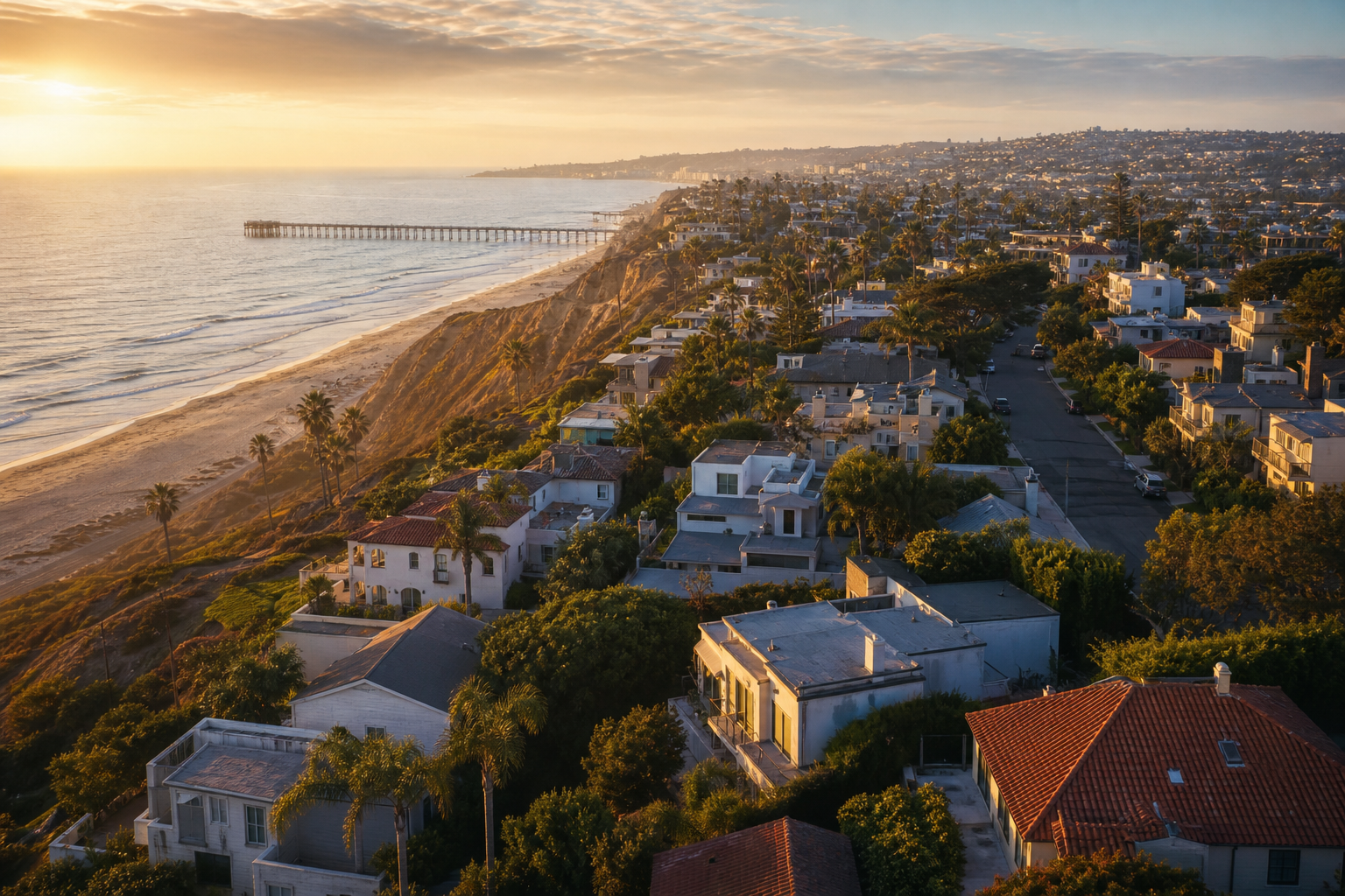 california coast beachfront
