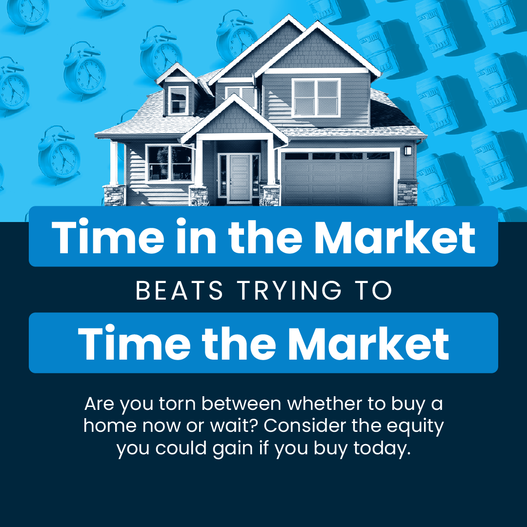 Time in the Market Beats Trying To Time the Market header image.