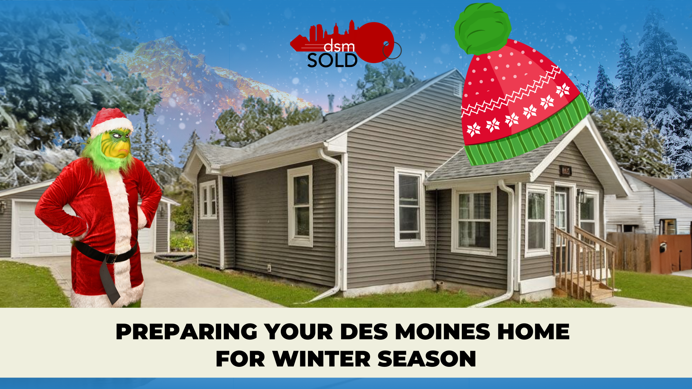 Preparing Your Des Moines Home for Winter Season header image.