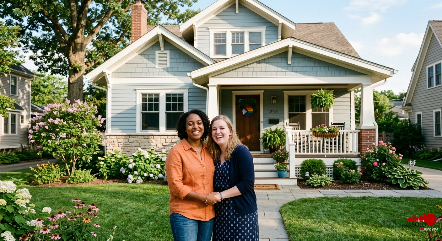 Inclusive Homeownership: How The dsmSOLD Team Supports LGBTQIA+ Buyers, Sellers & Families header image.