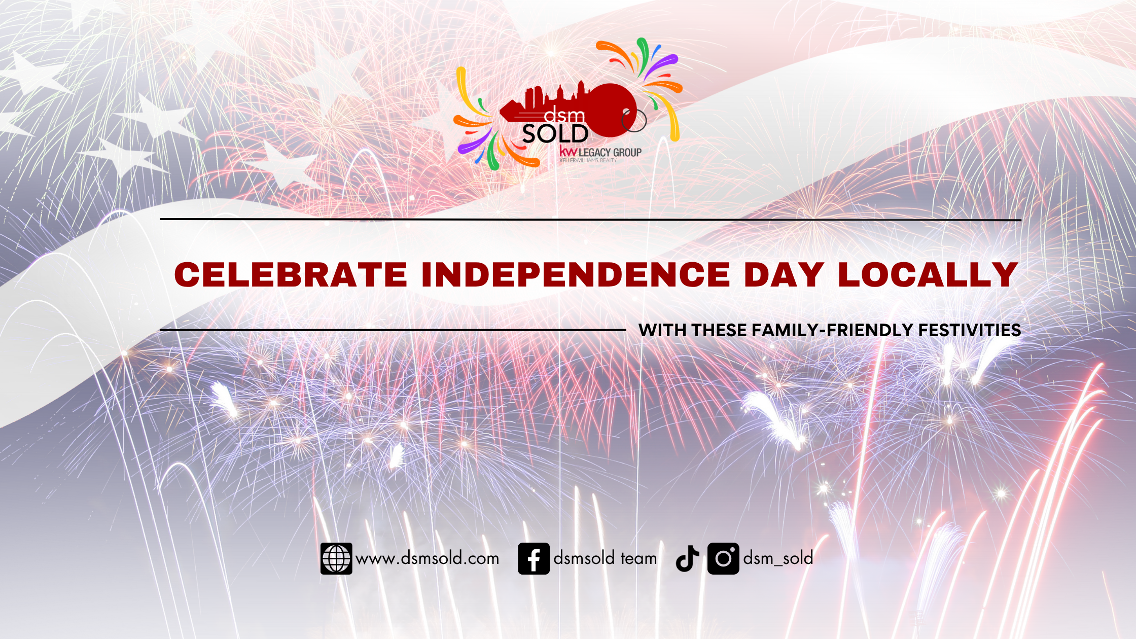 Celebrate Independence Day Locally with These Family-Friendly Festivities header image.