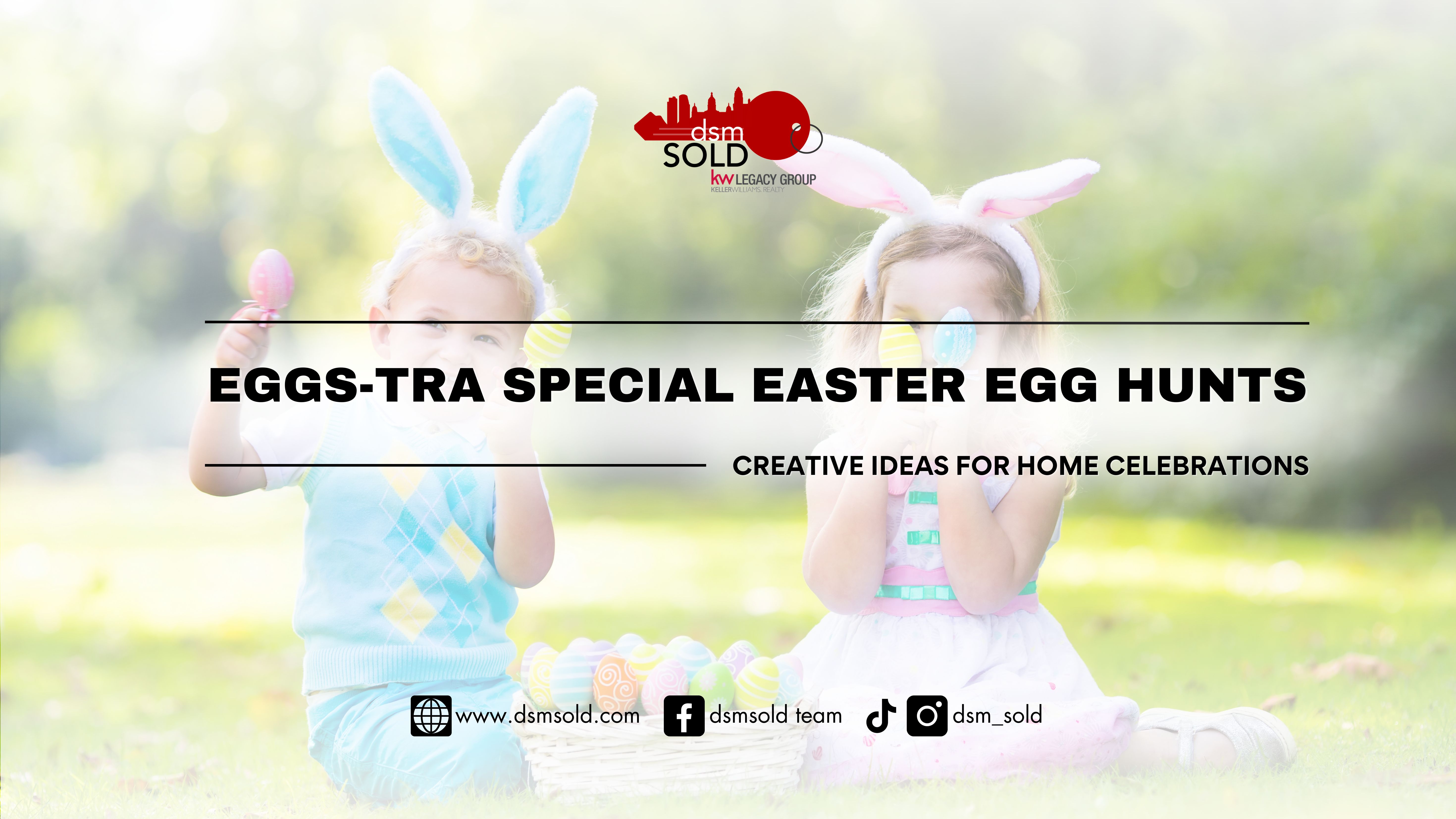 Eggs-tra Special Easter Egg Hunts: Creative Ideas for Home Celebrations header image.