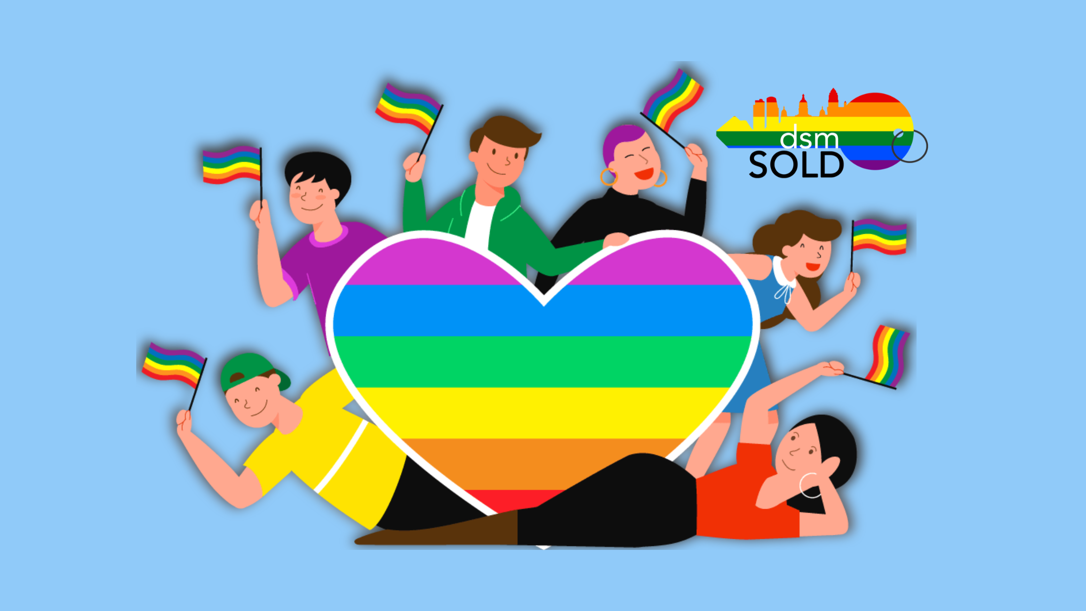 dsmSOLD PRIDE, dsmSOLD Proud: Standing up for LGBT Rights in Real Estate header image.
