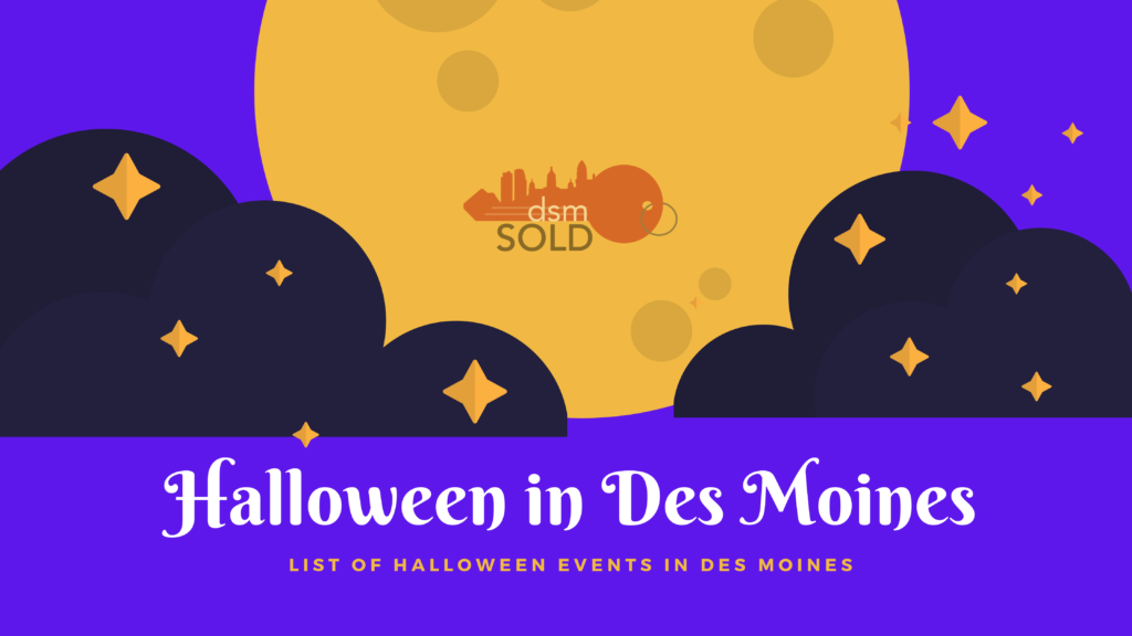 Halloween Events in Des Moines 2021 header image.