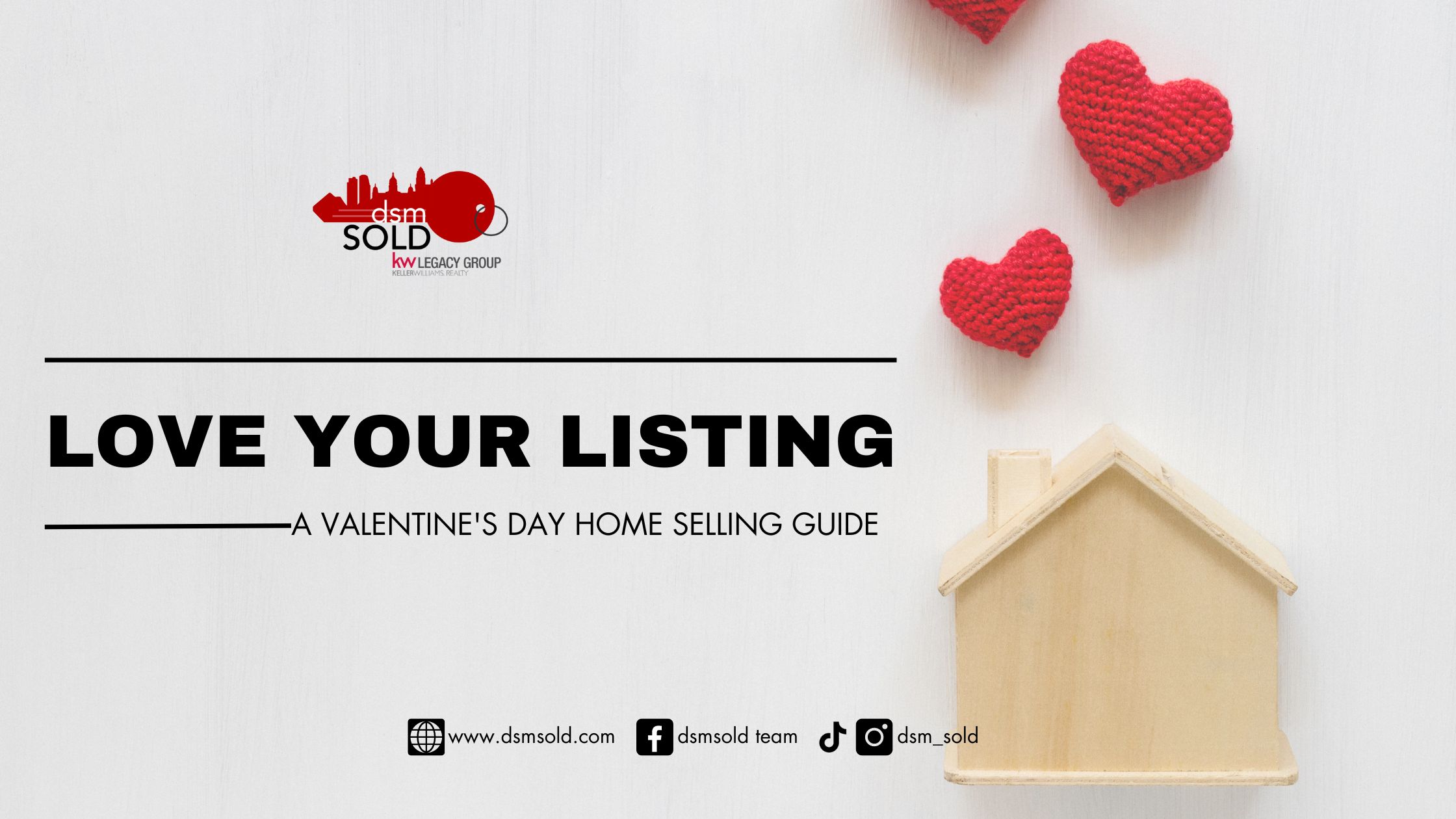 Love Your Listing: A Valentine's Day Home Selling Guide header image.