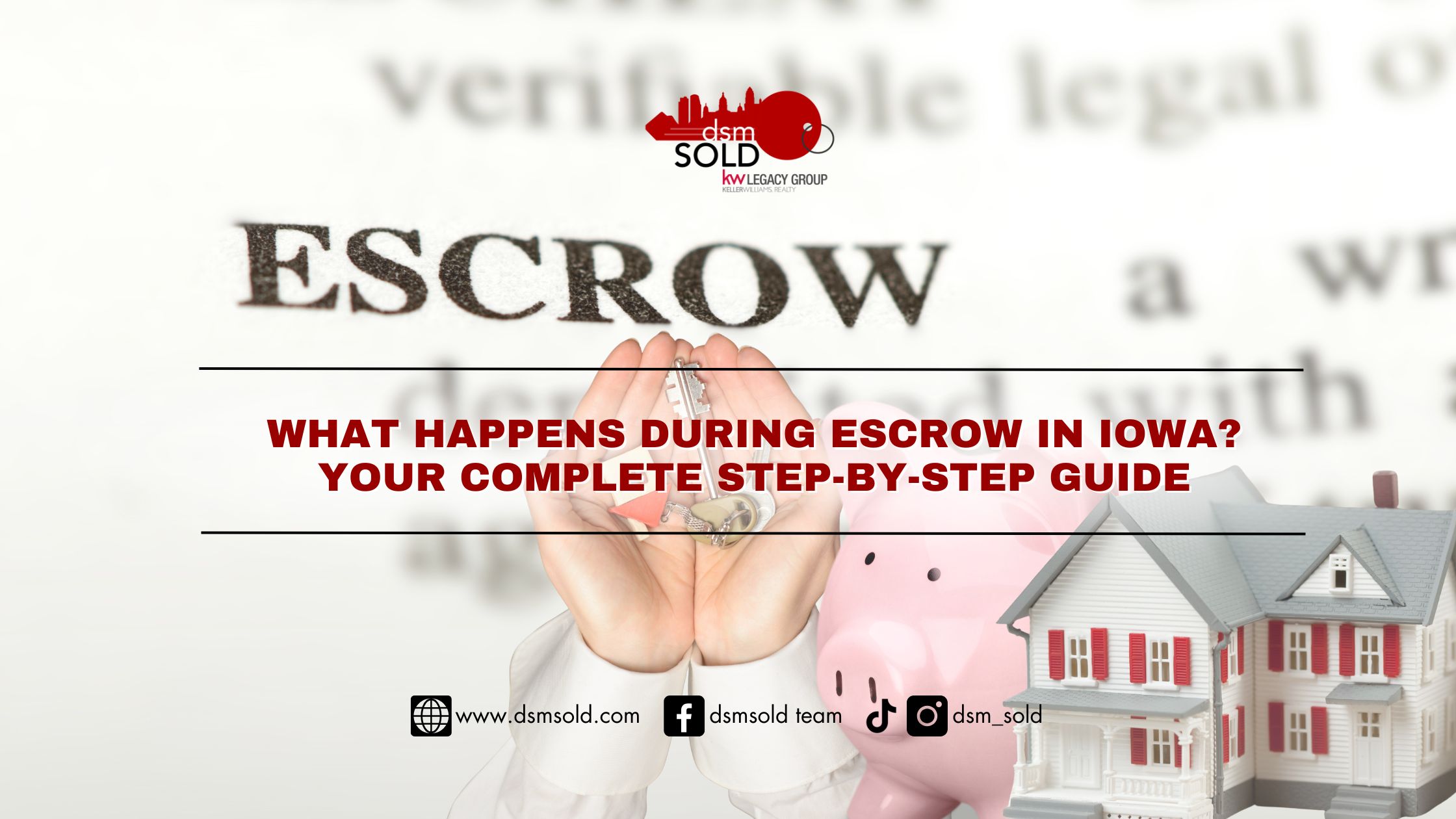 What Happens During Escrow in Iowa? Your Complete Step-by-Step Guide header image.