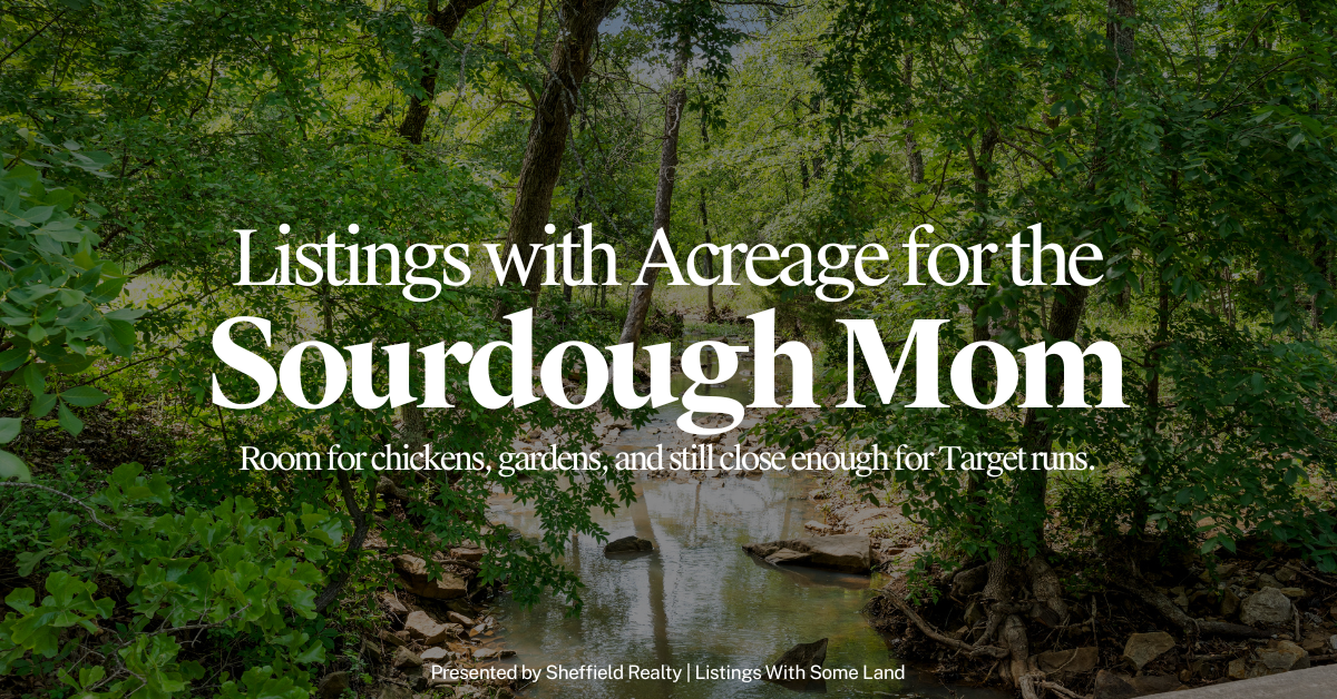 Two Oklahoma Properties for Your Modern Homestead Life