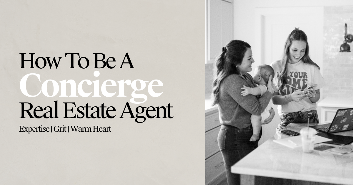 How to be a concierge real estate agent