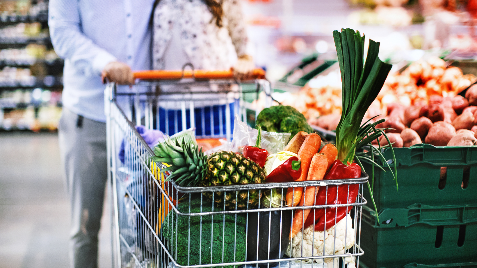 Food is the biggest overspent category header image.