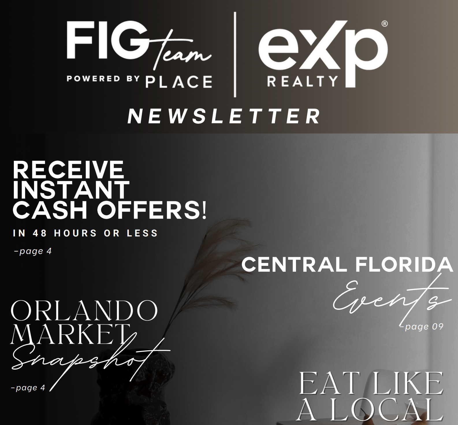 August Newsletter header image.