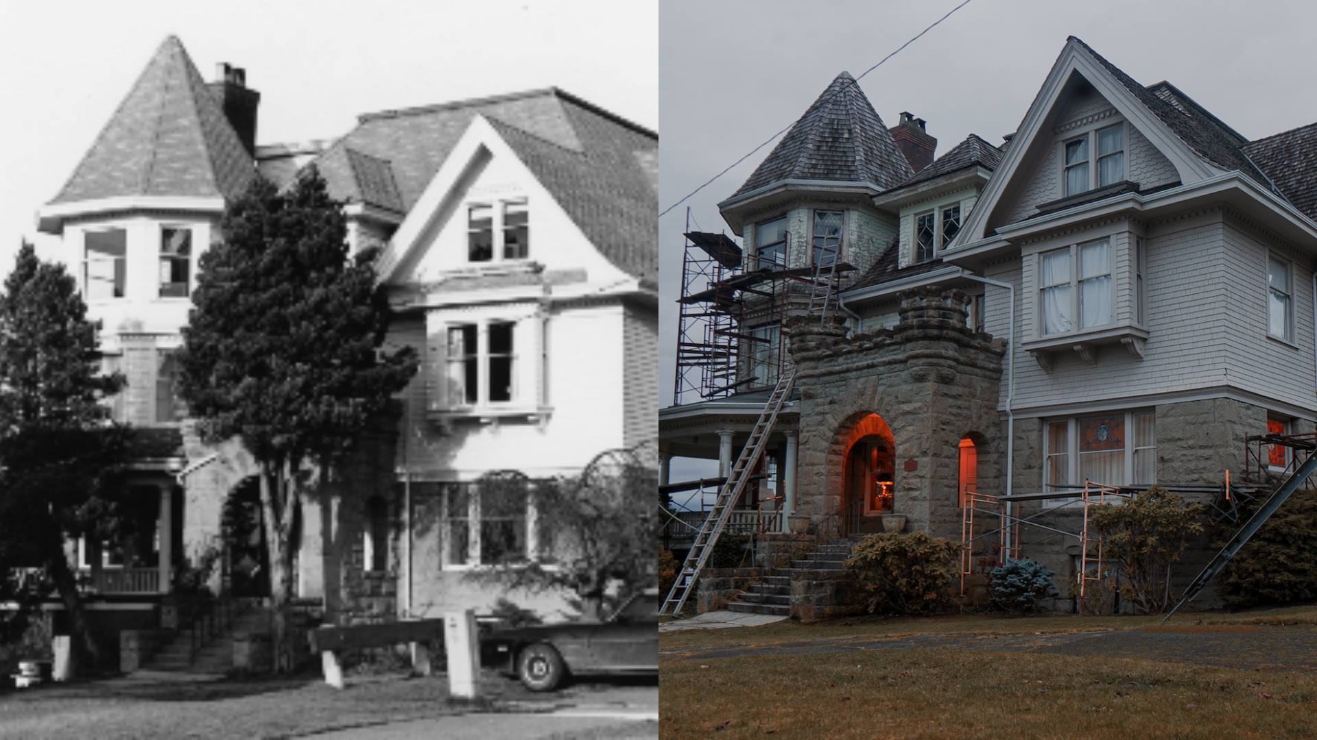 Bellingham Then & Now: Alfred L. Black House header image.