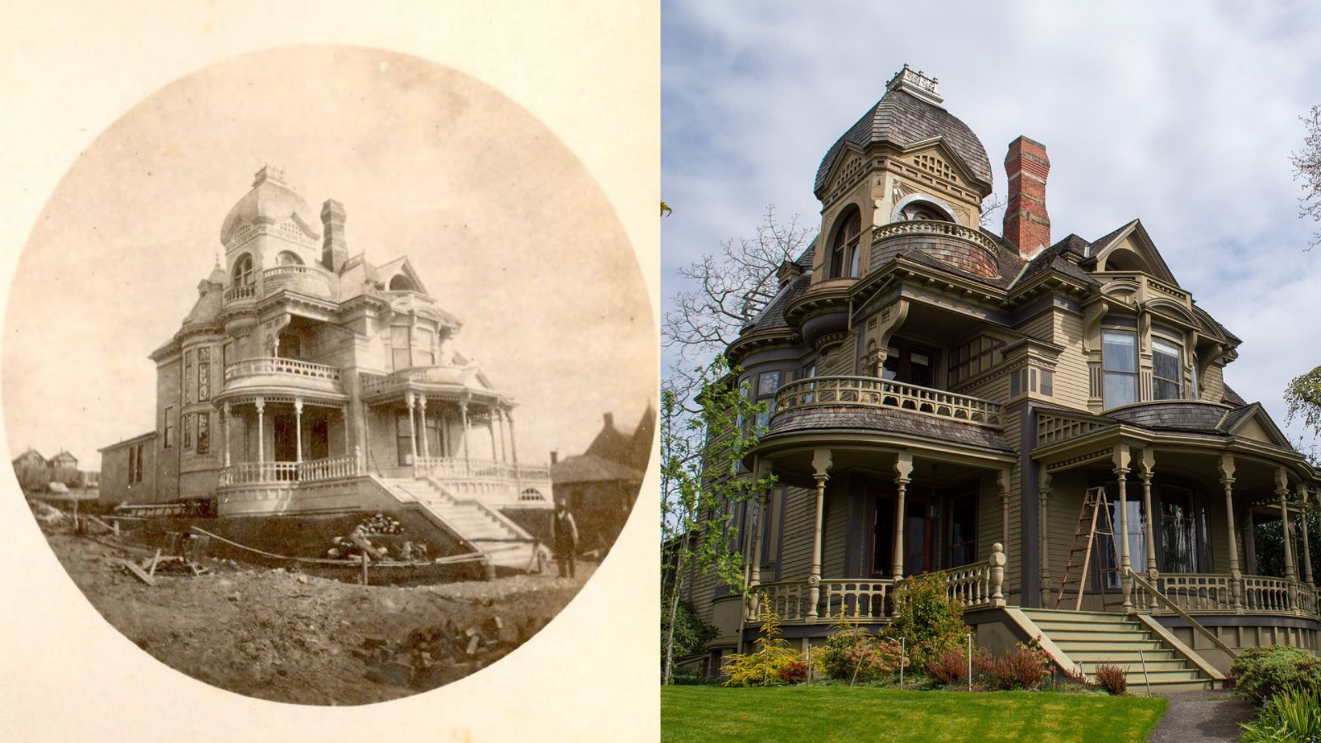 Bellingham Then & Now: Roland G. Gamwell House header image.
