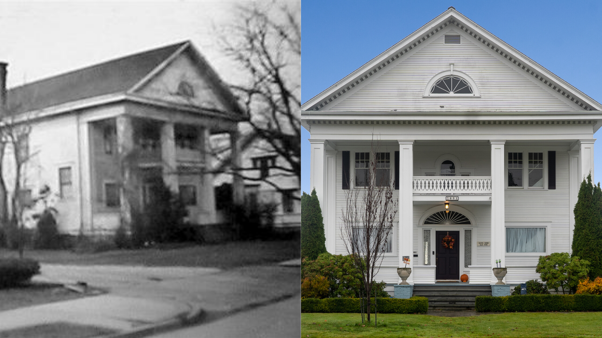 Bellingham Then & Now: George Bacon House header image.