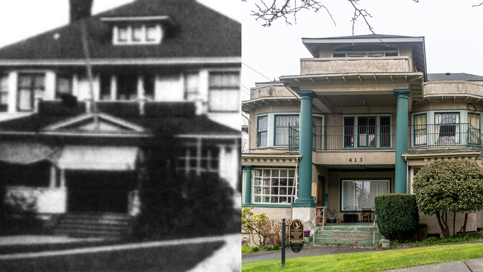 Bellingham Then & Now: Axtell House header image.
