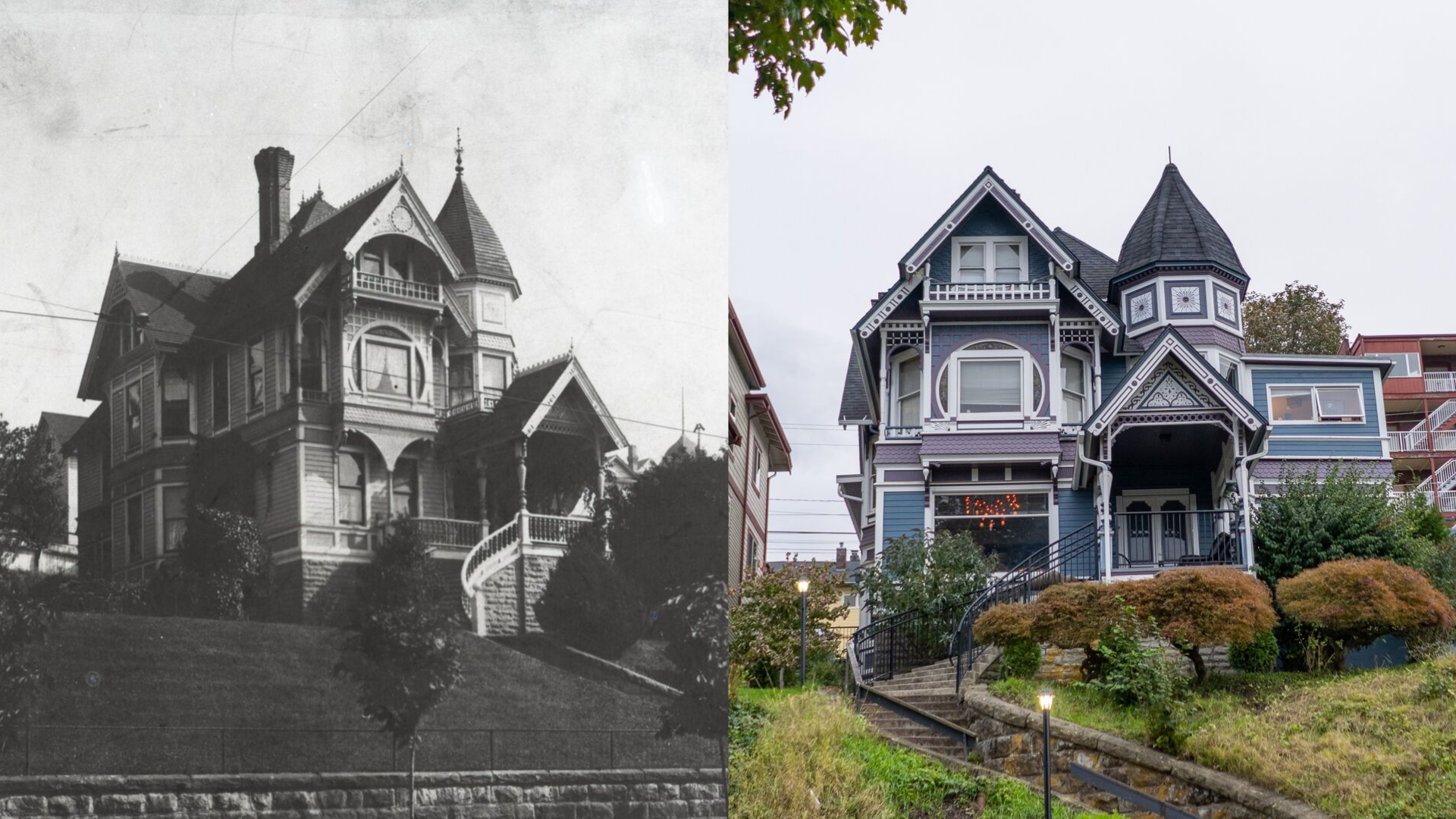 Bellingham Then & Now: Robert I. Morse House header image.