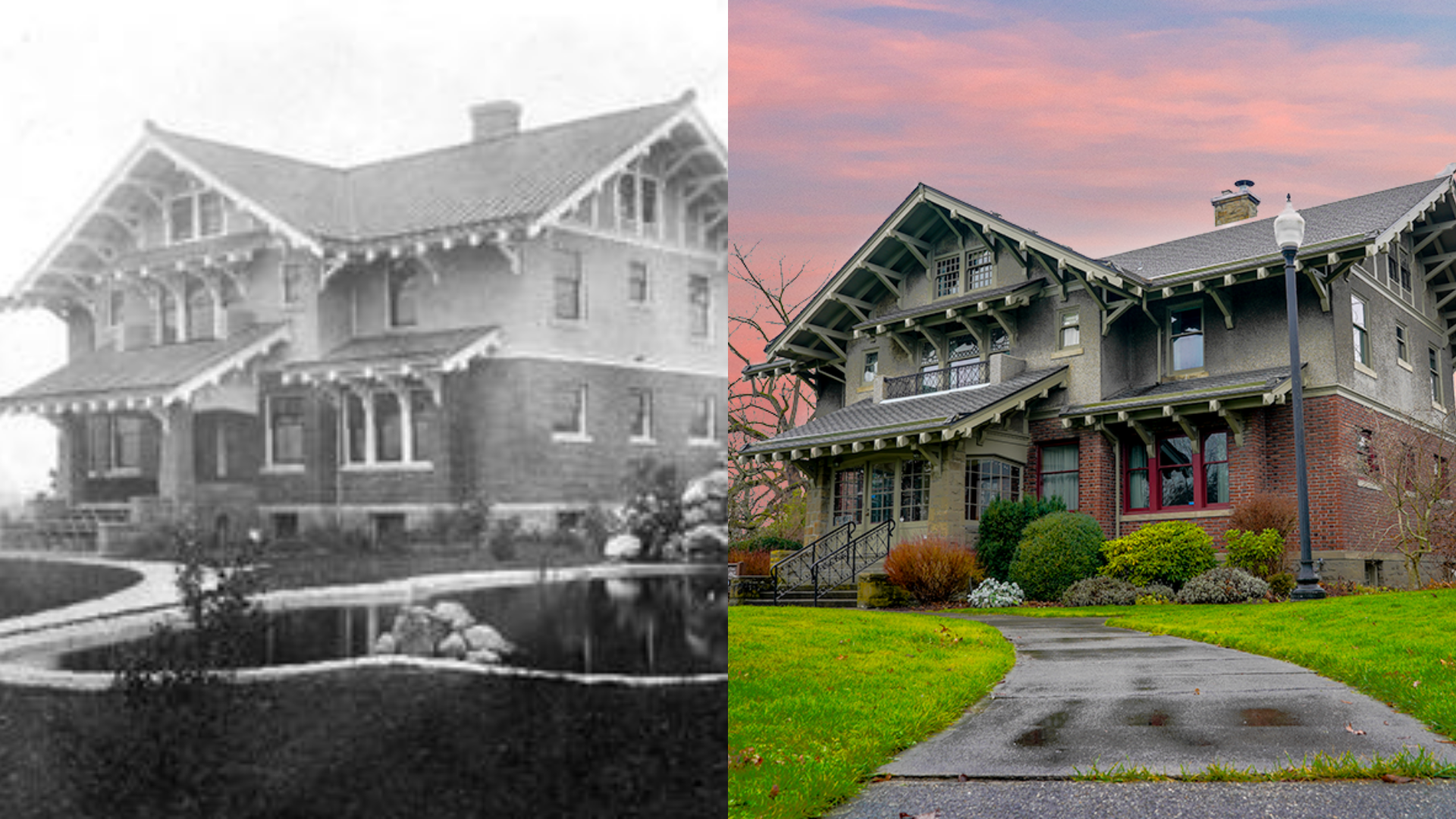 Bellingham Then & Now: The Victor Roeder Home header image.