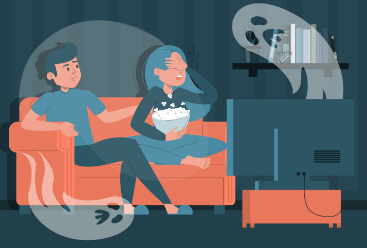 Top 10 Spooky Movies to Watch This Halloween header image.