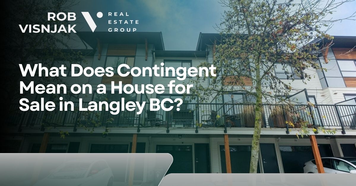 what does contingent mean on a house for sale