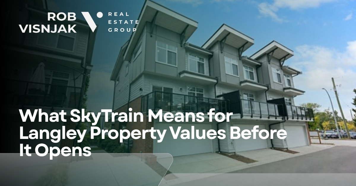 surrey langley skytrain property values