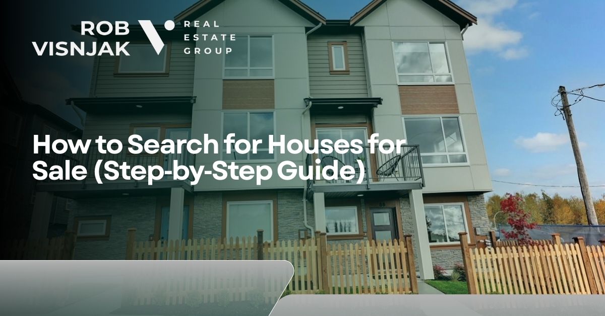 how to search for houses for sale