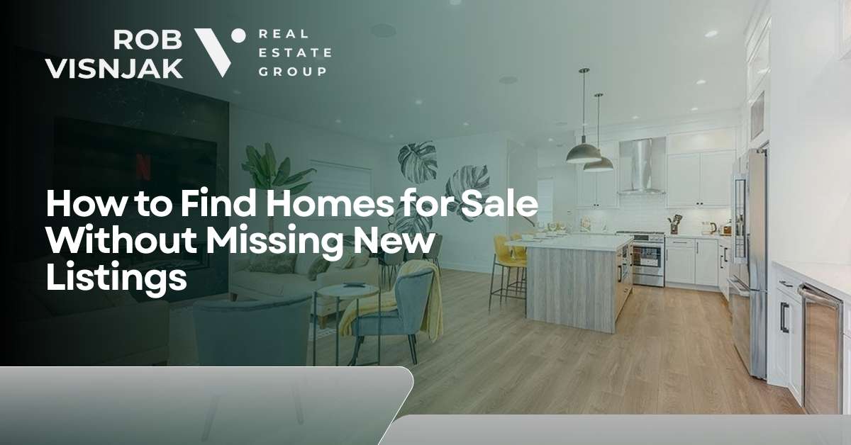 how to find homes for sale