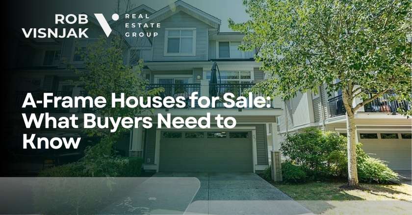 A‑Frame Houses for Sale: What Buyers Need to Know header image.