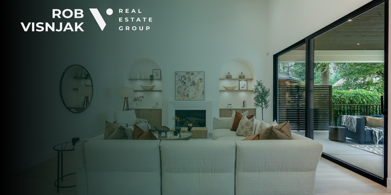 Bright living room in a Langley family home