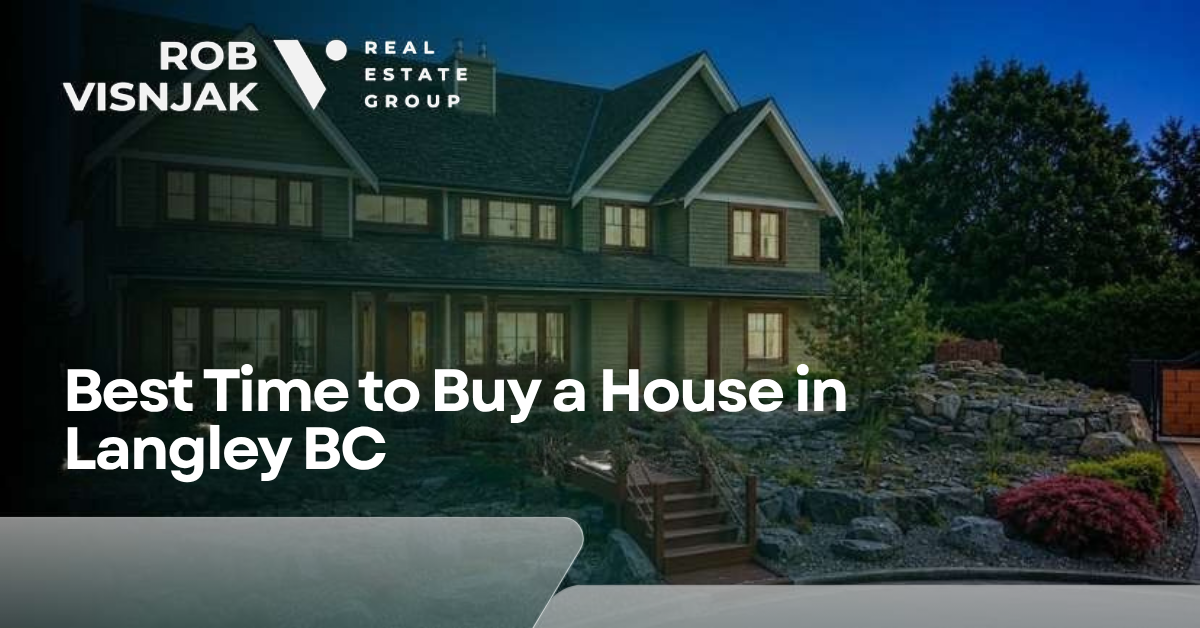 Best Time to Buy a House in Surrey BC header image.