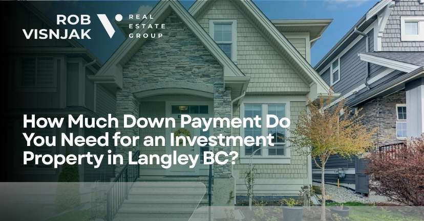 how much down payment for investment property