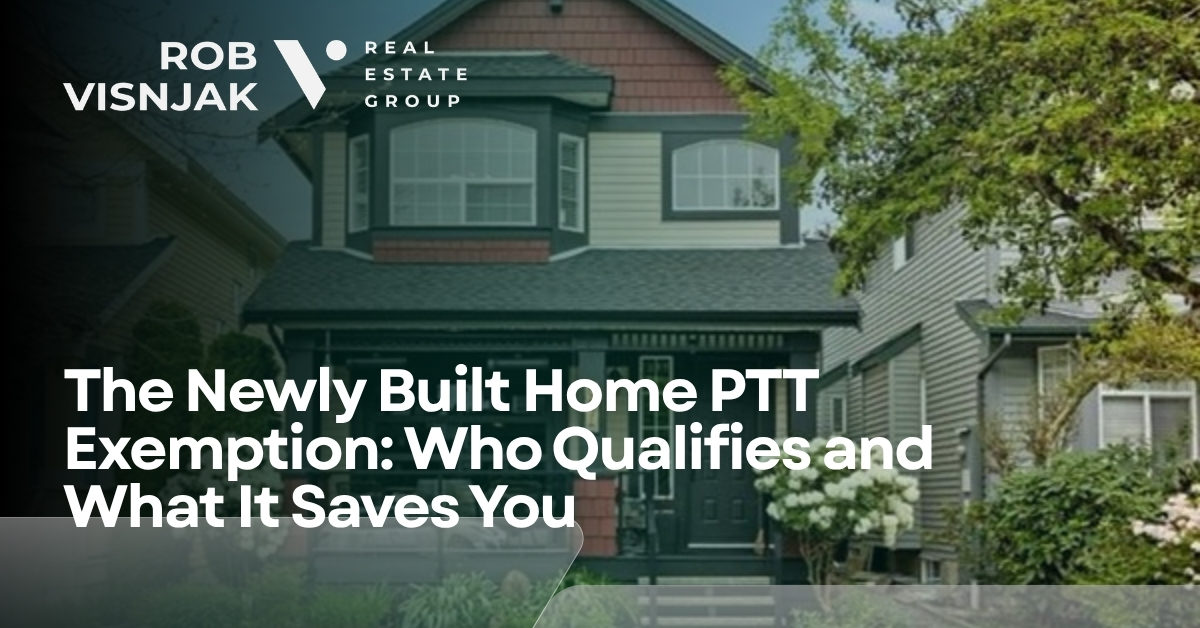 newly built home ptt exemption