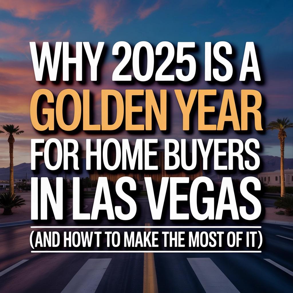 Why 2025 Is a Golden Year for Home Buyers in Las Vegas (And How to Make the Most of It) header image.
