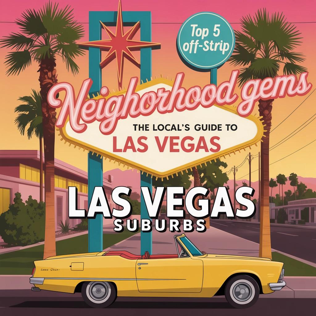 Top 5 Off-Strip Neighborhood Gems: The Local’s Guide to Las Vegas Suburbs header image.