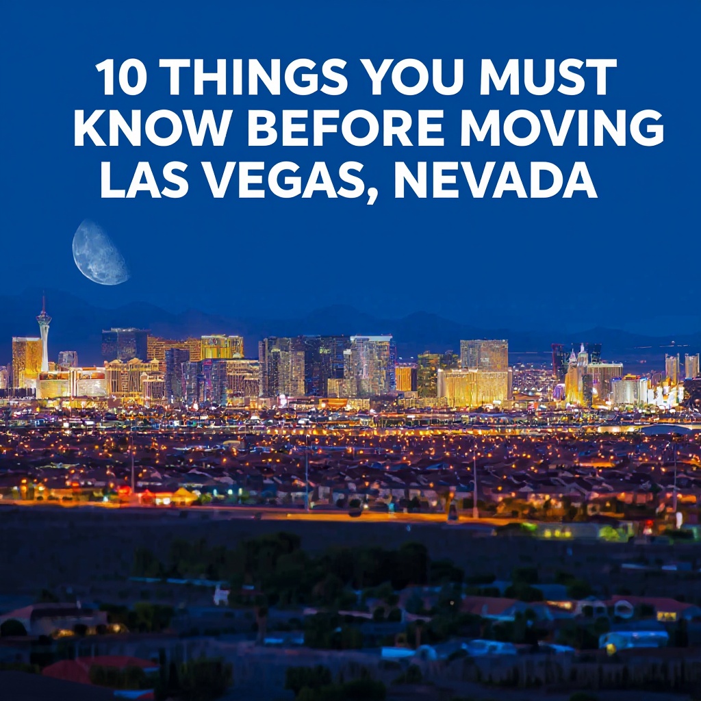 10 Things You MUST Know Before Moving to Las Vegas Nevada header image.