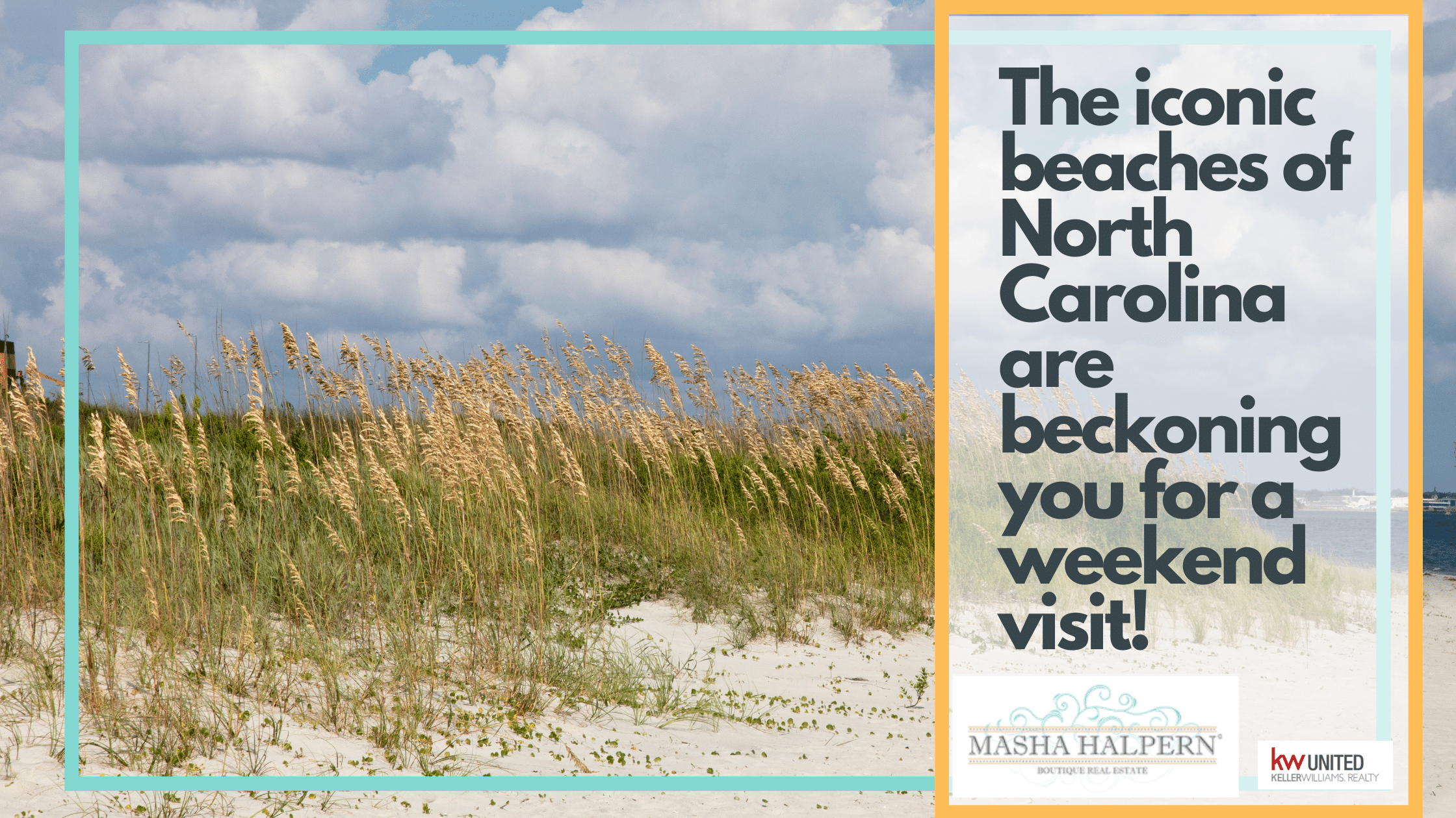 Enjoy a Weekend Getaway at one of North Carolina's Iconic Beaches header image.
