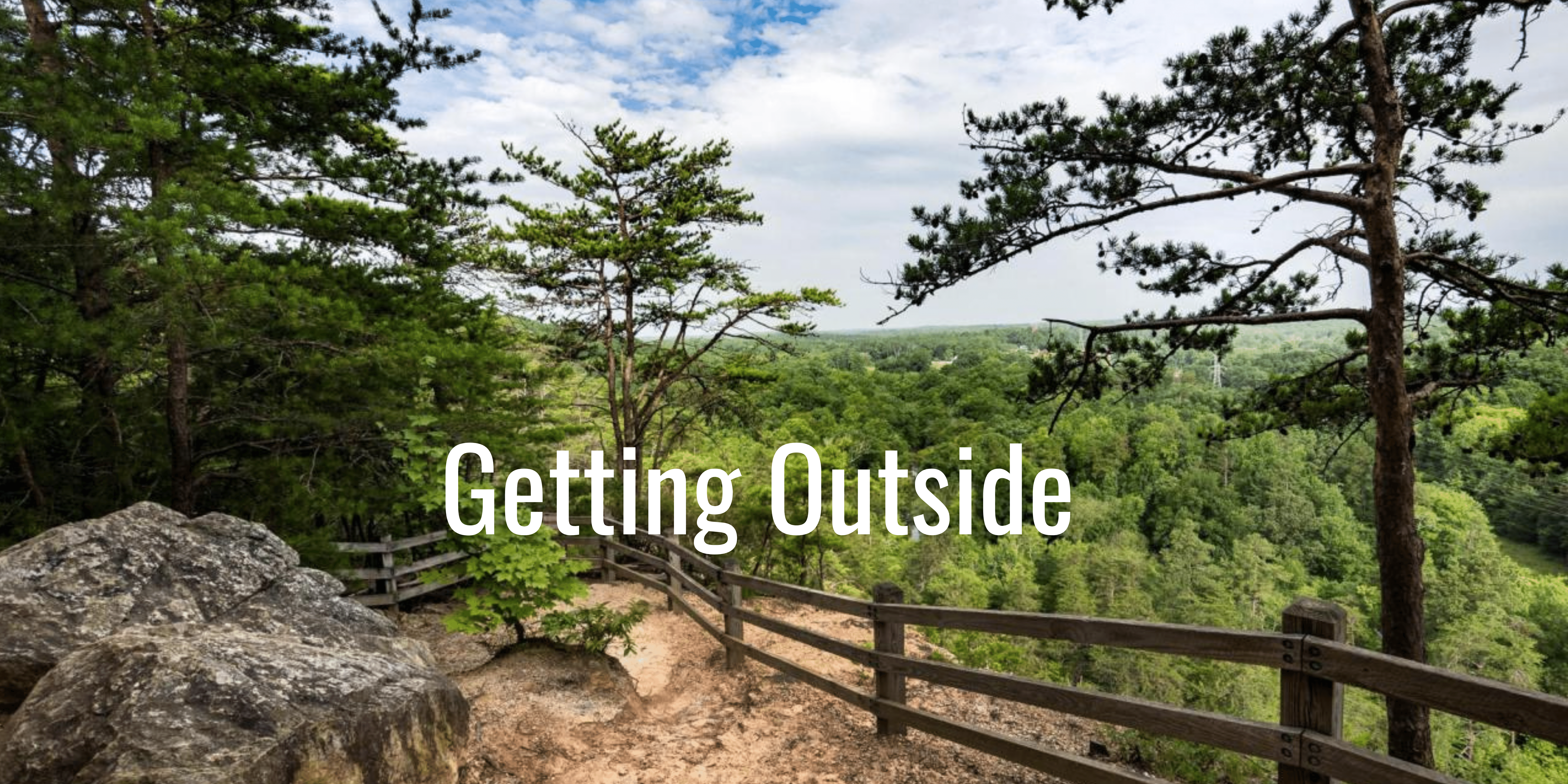 Getting Outside! header image.