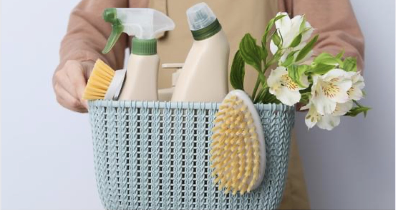 Spring Cleaning Tips & Tricks header image.