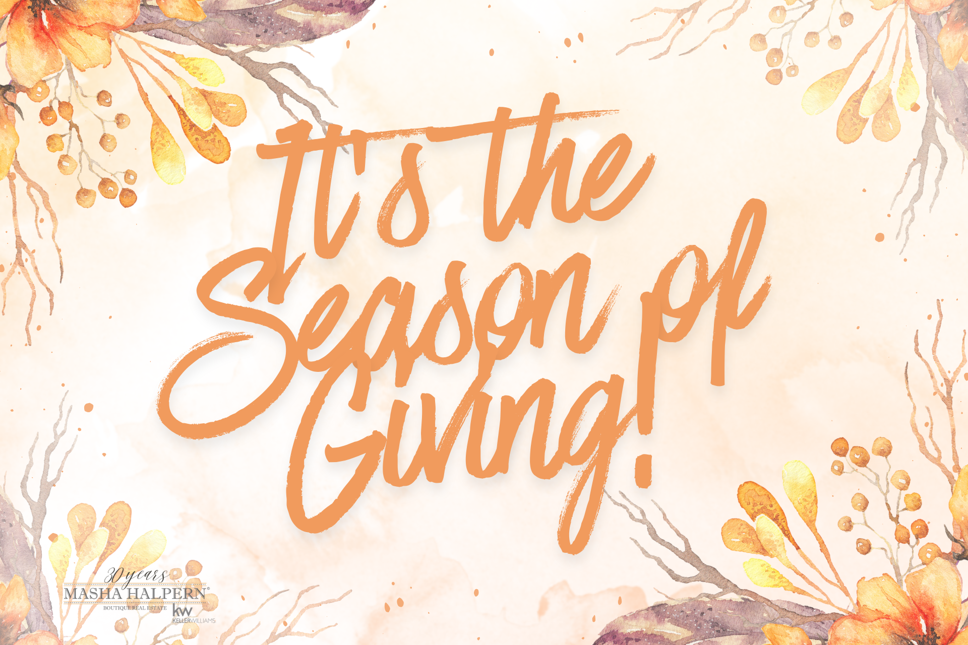 The Season of Giving in Chapel Hill & The Triangle! header image.