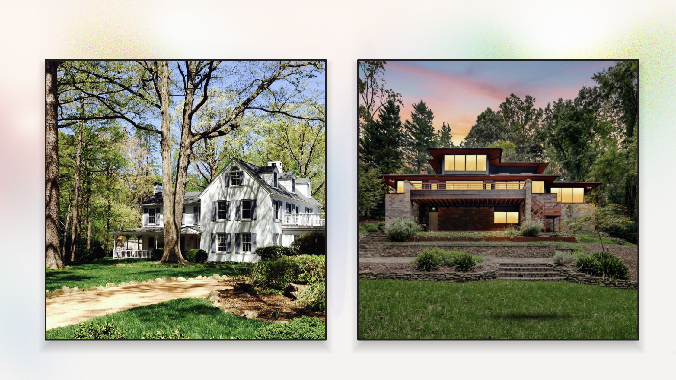 Two Love Stories: Finding Your Heart's Home in the Triangle's Historic vs. Mid-Century Modern Markets header image.