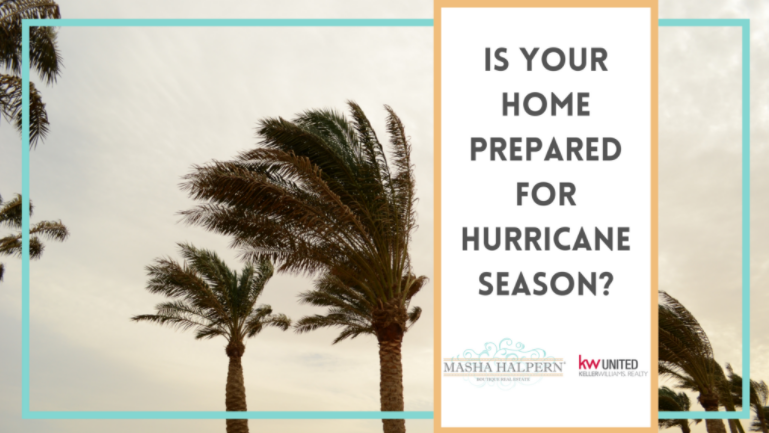 Is your Home Prepared for Hurricane Season? header image.