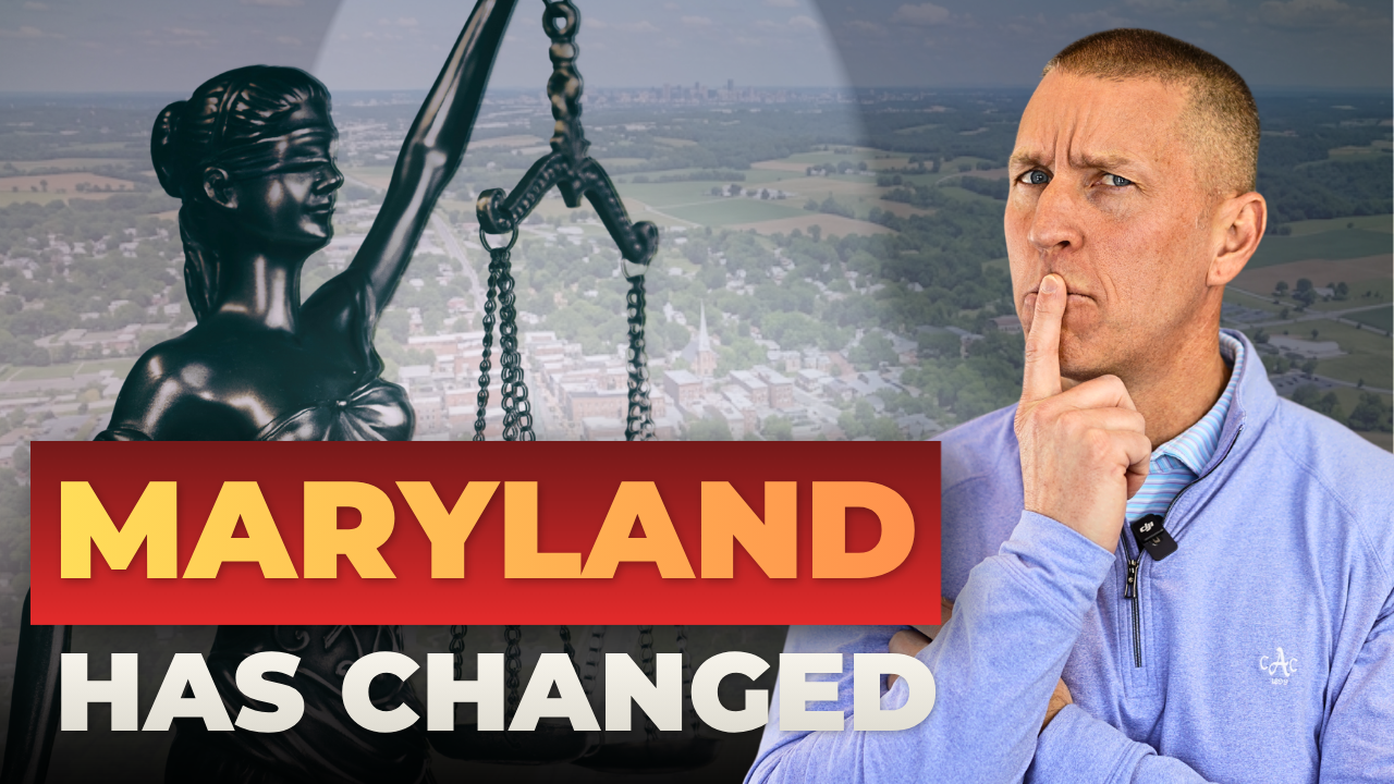 5 New Maryland Real Estate Laws That Affect Your Home, Your Taxes, and Your Equity in 2026 header image.