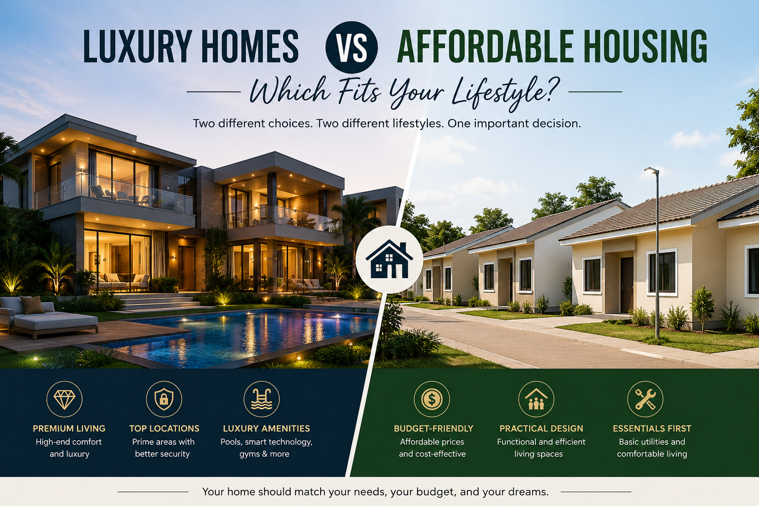 Luxury Living or Smart Living ? Understanding the Real Difference header image.