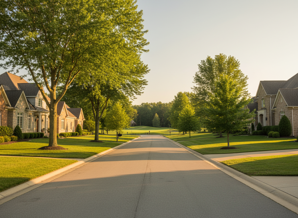 Golf Village Powell OH | Neighborhood Spotlight header image.