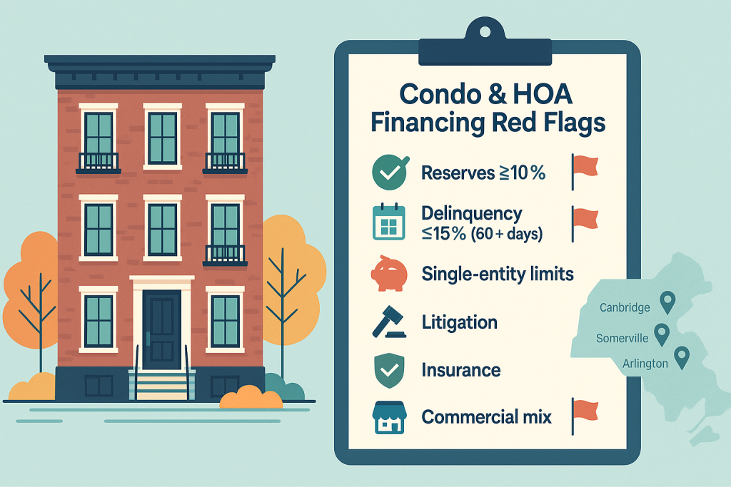 Condo & HOA Red Flags That Kill Financing in Cambridge, Somerville, Arlington & Greater Boston