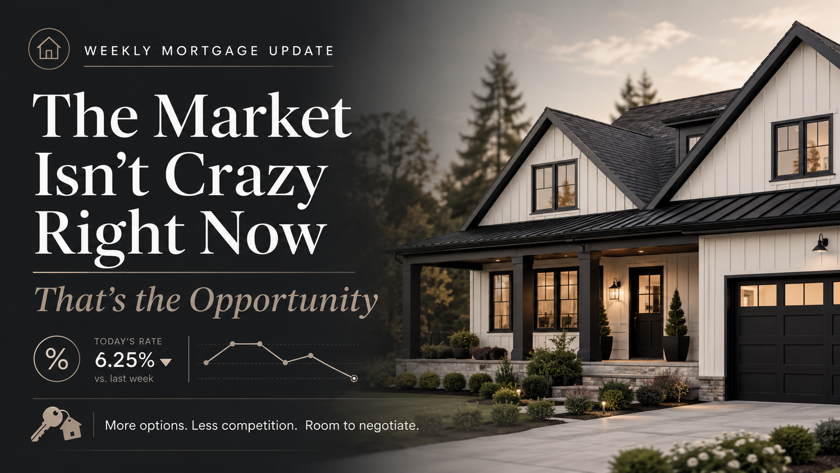 The Market Isn’t Crazy Right Now, and That’s the Opportunity