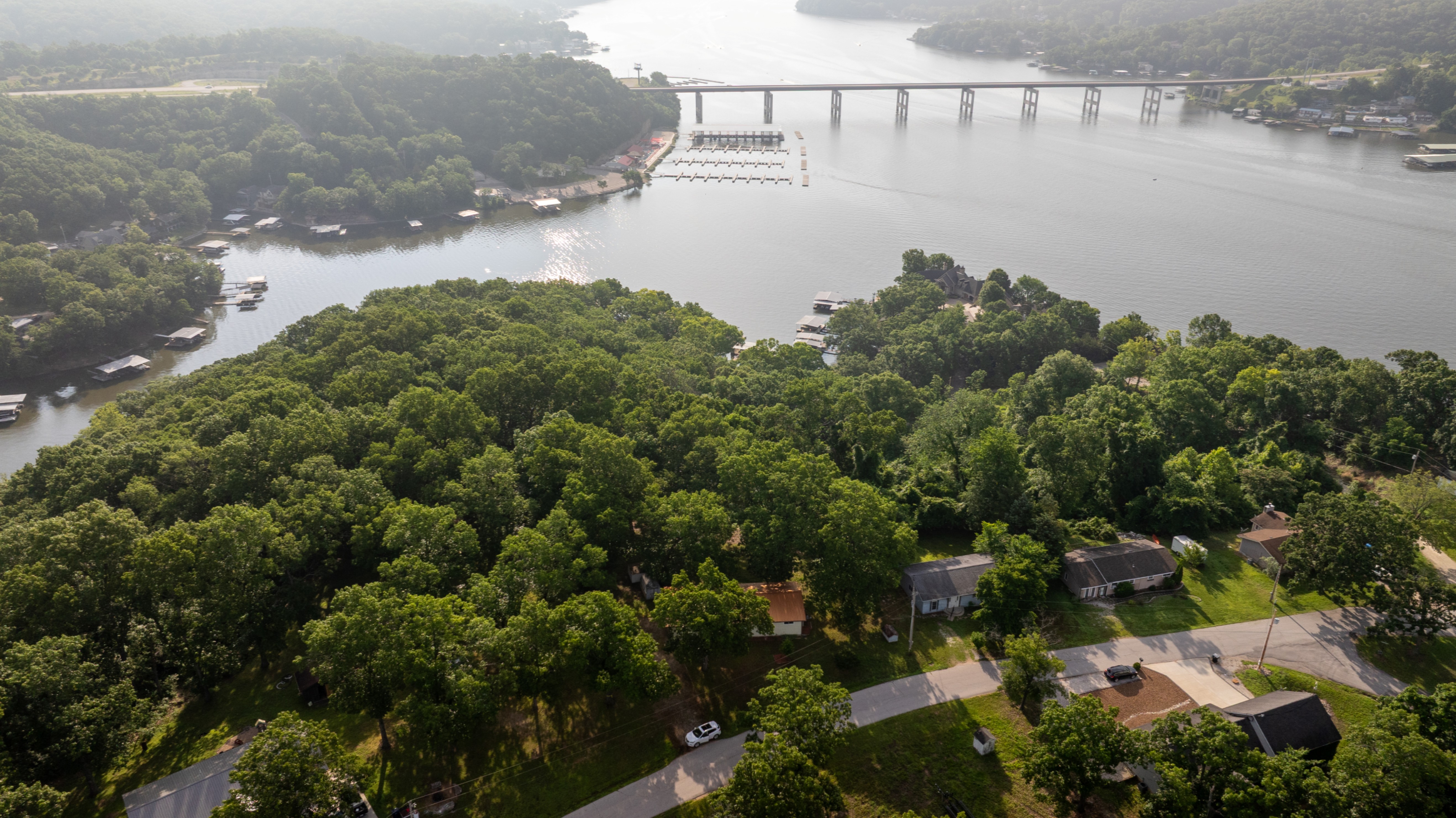Aerial View of El Tampa Acres Area | Lake of the Ozarks