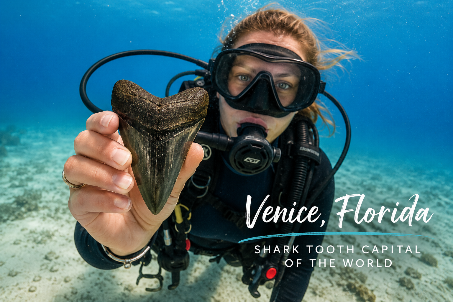 Your Guide to Diving in Venice: Discover the Shark Tooth Capital of the World header image.