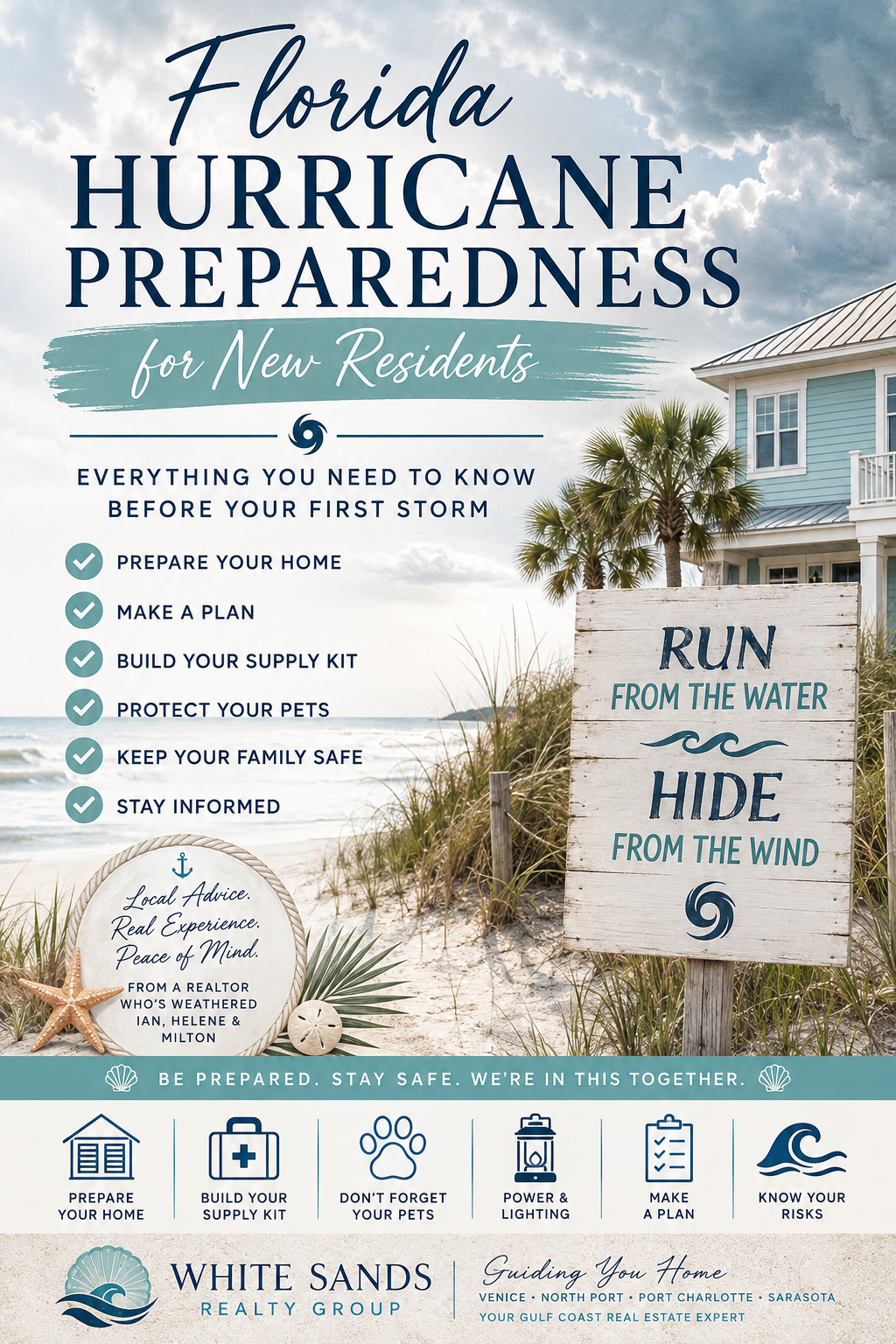 Hurricane Preparedness for New Florida Residents header image.