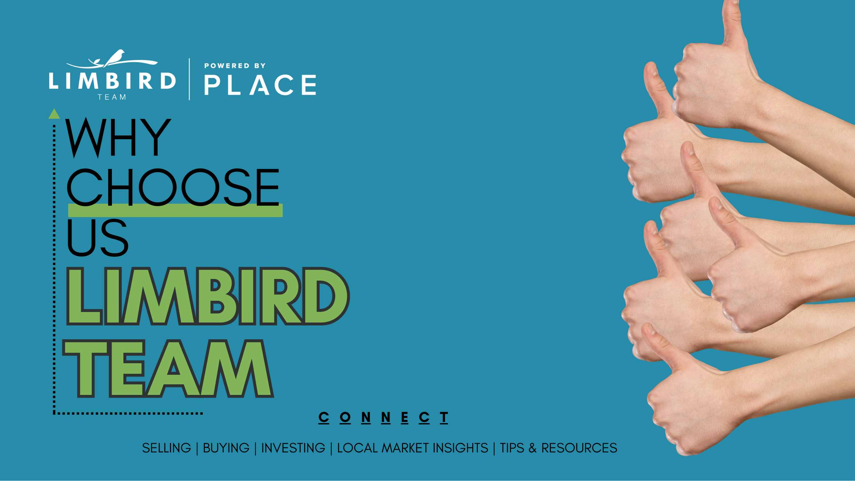 Why Limbird Real Estate Group is Your Top Choice for Buying or Selling Homes header image.