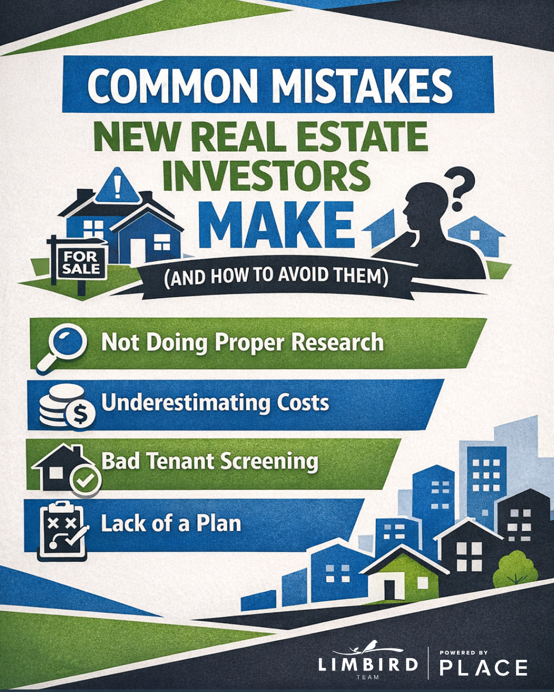 Common Mistakes New Real Estate Investors Make (and How to Avoid Them) header image.