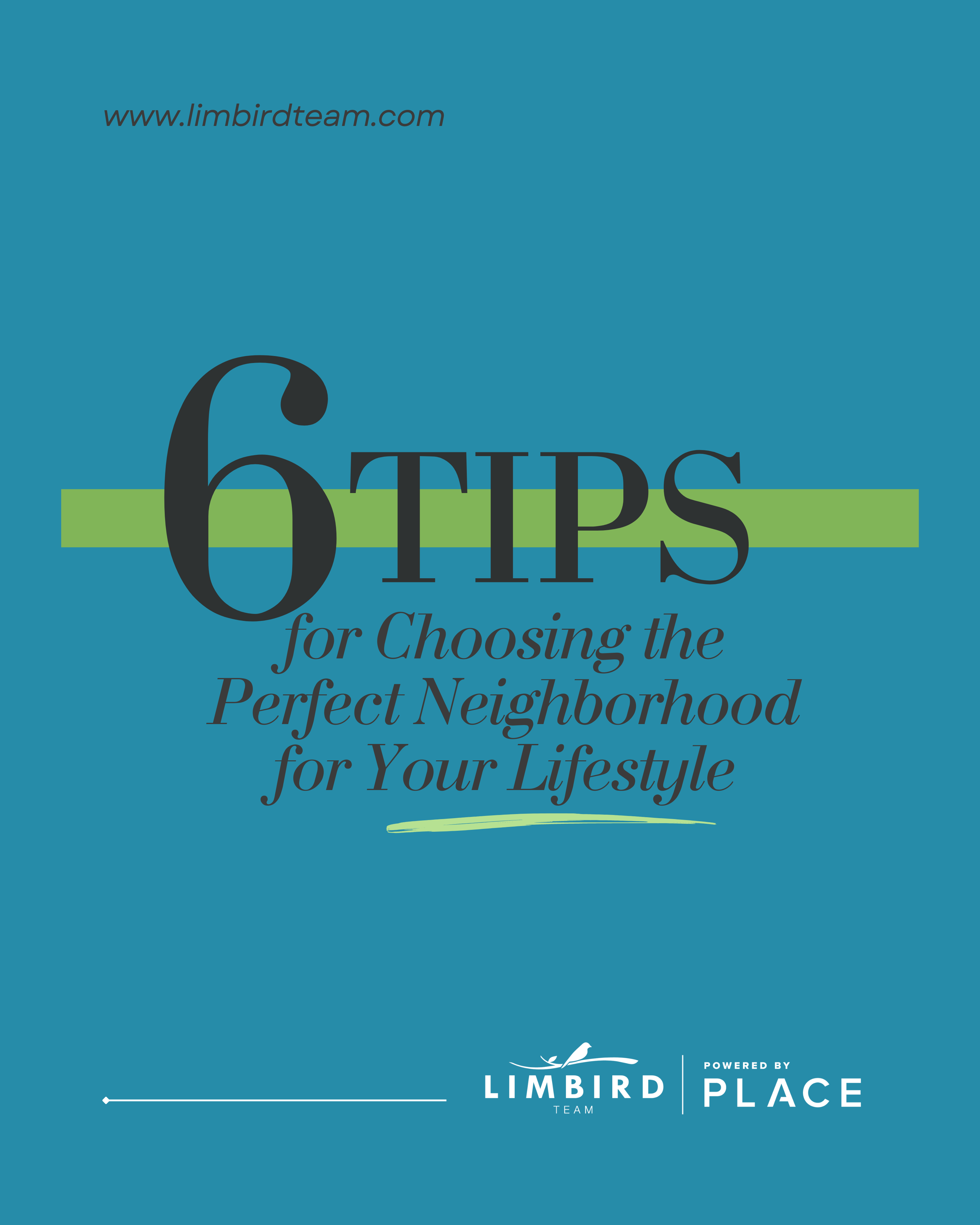 Tips for Choosing the Perfect Neighborhood for Your Lifestyle header image.